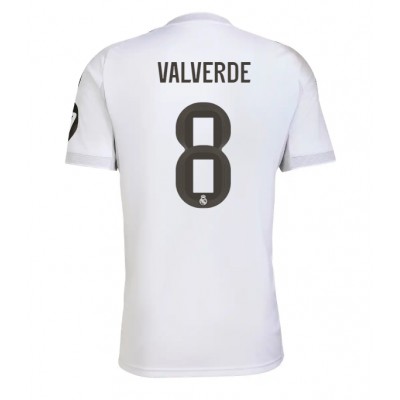 Real Madrid Federico Valverde #8 Domaci Dres 2025-26 Kratak Rukav Real Madrid Federico Valverde #8 Domaci Dres 2025-26 Kratak Rukav